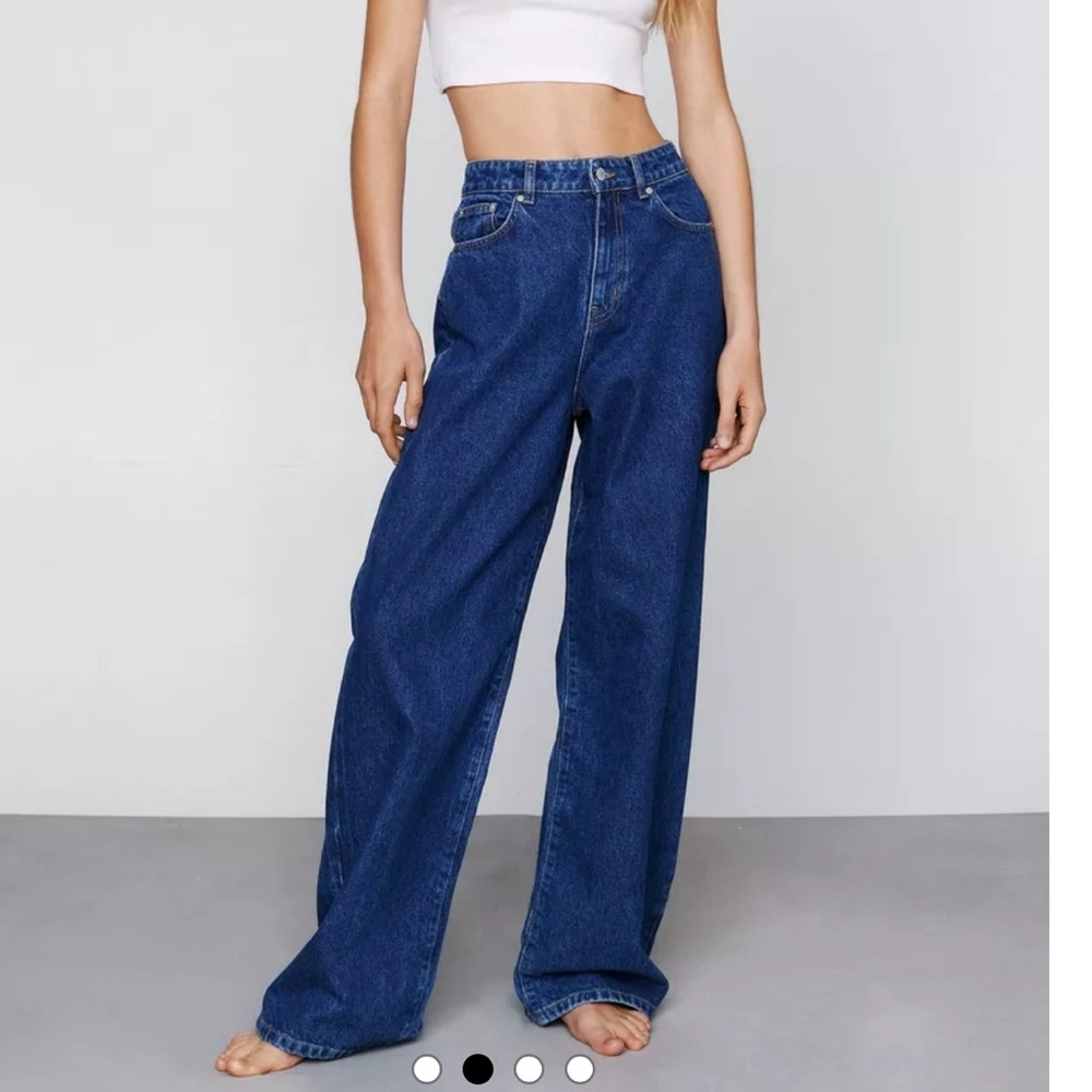 Nasty Gal High Rise Baggy Jean - Picture 1 of 9